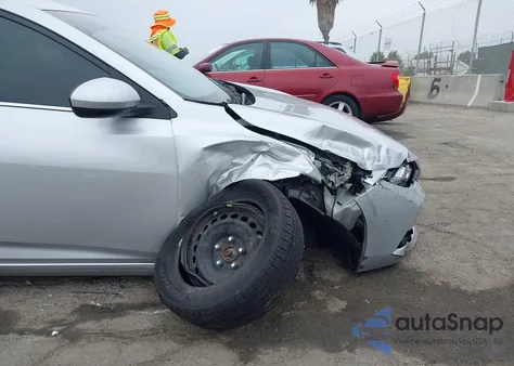 2022 Nissan Sentra S Xtronic Cvt z USA, uszkodzony, nr VIN 3N1AB8BV4NY237161